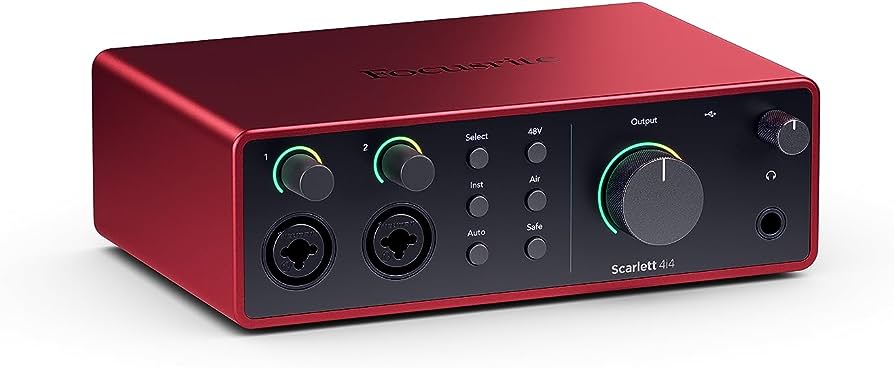 DTM・DAW scarlett 4i4 3rd Focusrite Scarlett 4i4 (3rd Gen) USB Audio Interface with