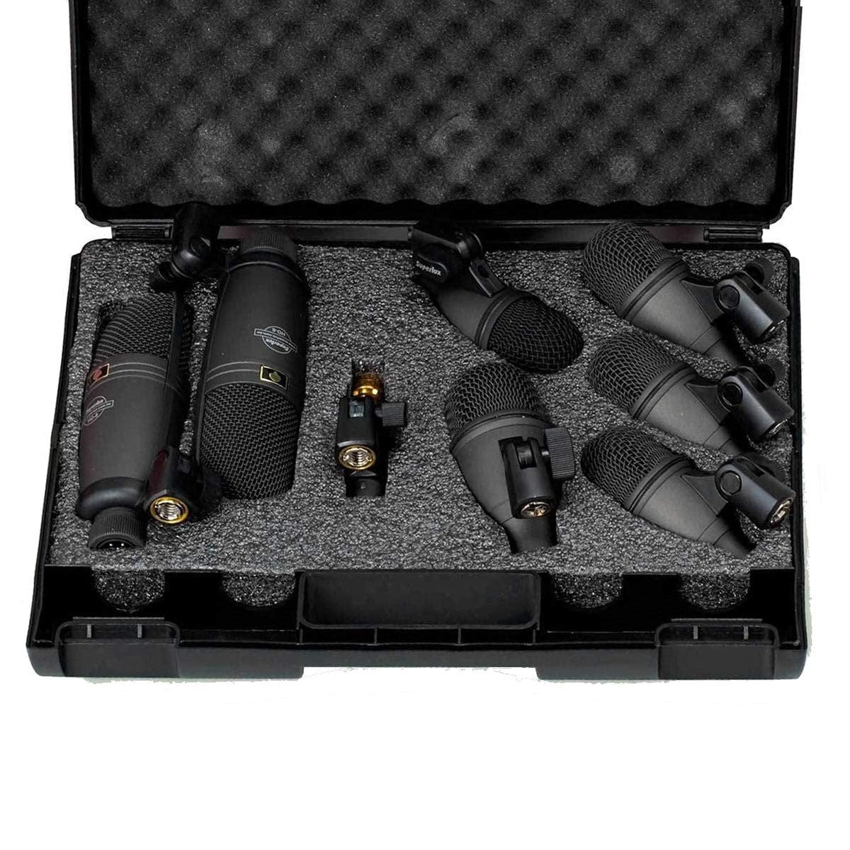 Sennheiser E900 Drum Kit Microphone Set, Black 