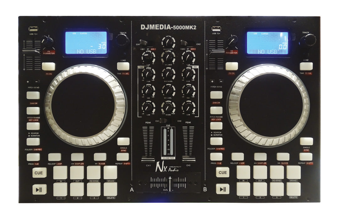 DJ Media 5000MK2 USB/MIDI/BT